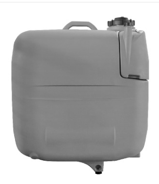 Tanque 800 litros Cinza